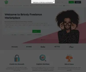 Bricoly.com(Online Services Marketplace) Screenshot