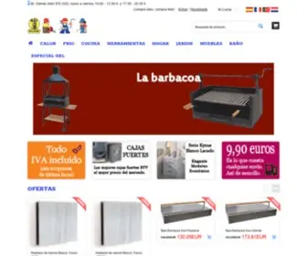 Bricovalle.es(Tienda online de bricolaje casa y jardin) Screenshot