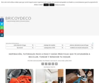 Bricoydeco.com(Mejora tu casa y tu bienestar) Screenshot