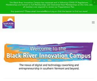 BricVT.org(Black River Innovation Campus) Screenshot