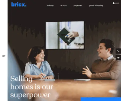 Bricx.be(Homepage) Screenshot