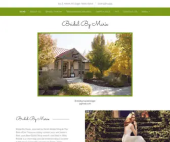 Bridalbymarie.com(Bridal By Marie) Screenshot