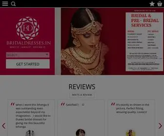 Bridaldresses.in(Rent Women And Men Designer Dresses Like Lehengas) Screenshot