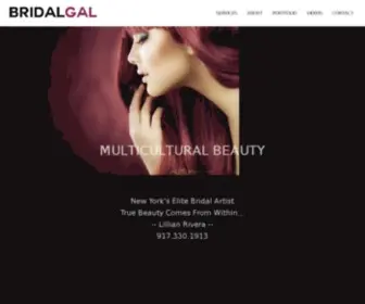 Bridalgal.com(New York Hair & Makeup Artist) Screenshot