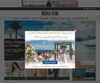 Bridalguide.com(Your source for wedding planning ideas and advice) Screenshot