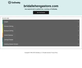Bridallehengastore.com(Bridal Lehenga Store) Screenshot