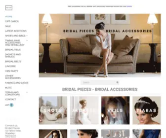 Bridalpieces.co.uk(BRIDAL PIECES) Screenshot