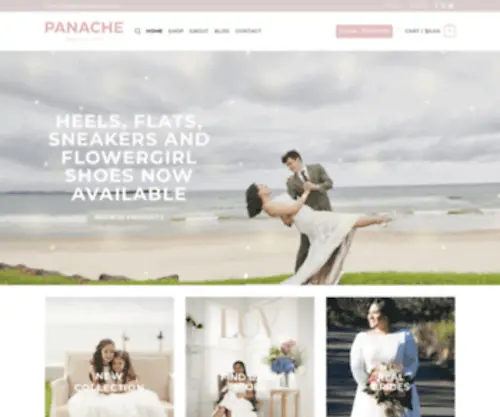 Bridalshoes.com.au(Panache Bridal Shoes) Screenshot