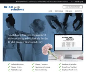 Bridalwebsolutions.com(Bridal Web Solutions) Screenshot