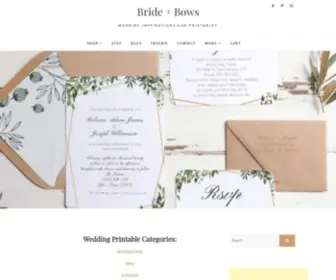 Brideandbows.com(Brideandbows) Screenshot