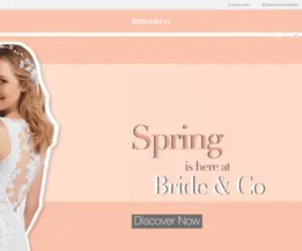 Brideandco.co.za(Wedding Dresses) Screenshot