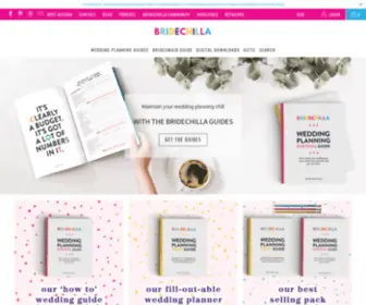 Bridechillastore.com(Bridechilla Wedding Planning Guides and Gifts) Screenshot