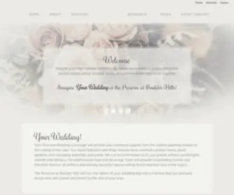 Bridesatthepreserve.com(Brides at The Preserve Club & Residences) Screenshot