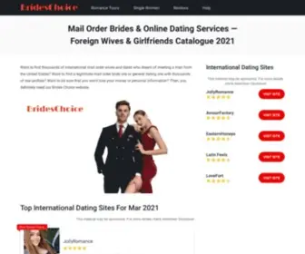 Brideschoice.net(Mail Order Brides & Dates Catalog) Screenshot