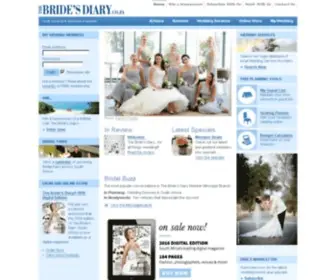 Bridesdiary.co.za(See related links to what you are looking for) Screenshot