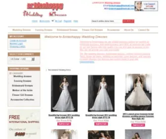 Brideshappy.com(Shopping Online Wedding Dresses) Screenshot