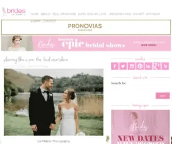 Bridesupnorth.com(Brides Up North) Screenshot