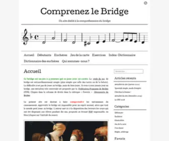 Bridge-Chailley.fr(Comprenez le Bridge) Screenshot