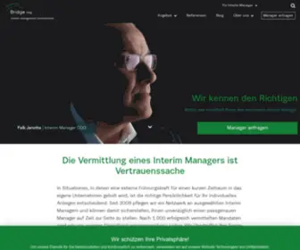 Bridge-IMP.de(Interim Management mit Bridge imp) Screenshot