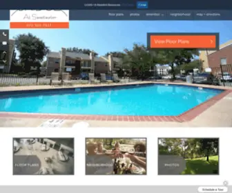 Bridgeatsweetwater.com(Bridge at Sweetwater Apartments in Austin) Screenshot