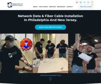 Bridgecable.com(Network Data Installation Services) Screenshot