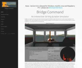 Bridgecommand.co.uk(Bridge Command) Screenshot