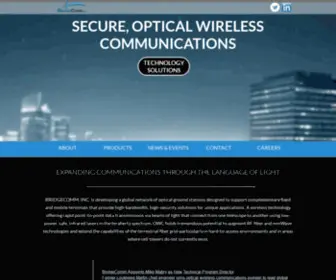 Bridgecomminc.com(BCI) Screenshot