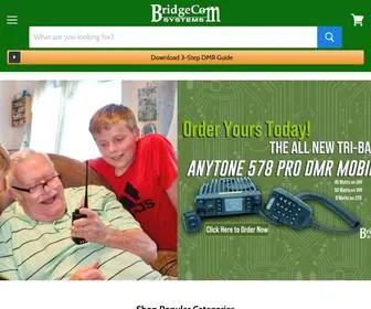 Bridgecomsystems.com(BridgeCom Systems Your Source for Amateur) Screenshot