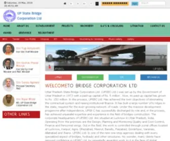 Bridgecorporationltd.com(Official website of UPBCL) Screenshot