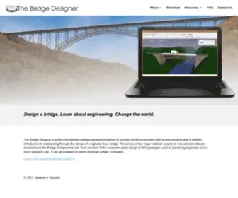 Bridgedesigner.org(The Bridge Designer) Screenshot