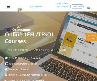 Bridge.edu(TEFL Certification) Screenshot