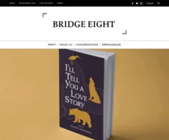 Bridgeeight.com(Bridge Eight Press) Screenshot