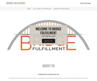 Bridgefulfillmentusa.com(Bridge Fulfillment) Screenshot