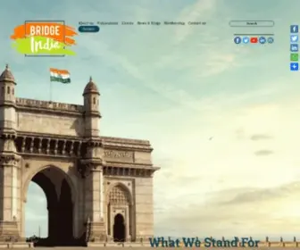 Bridgeindia.org.uk(Bridge India) Screenshot