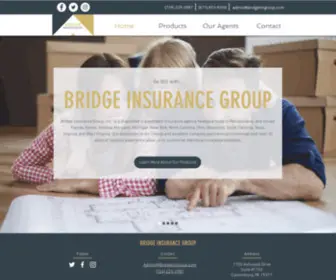 Bridgeinsgroup.com(Bridge Insurance Group) Screenshot