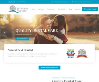 Bridgemilldentistry.com(BridgeMill Dentistry) Screenshot