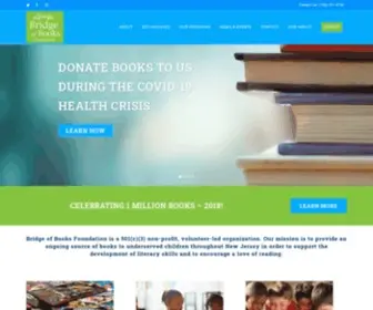 Bridgeofbooksfoundation.org(Bridge of Books Foundation) Screenshot