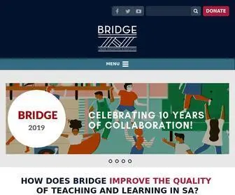 Bridge.org.za(Education is key to making South Africa a winning nation. BRIDGE) Screenshot