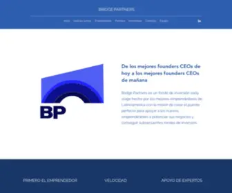 Bridgepartners.biz(Venture Capital Latinoamérica) Screenshot