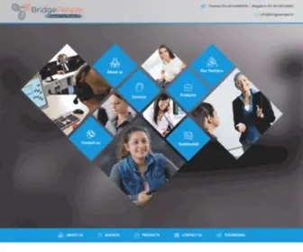 Bridgepeople.in(Bridge People Technology Solutions) Screenshot