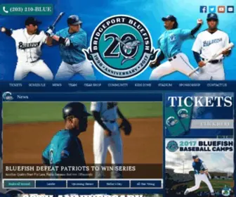 Bridgeportbluefish.com(Bridgeport Bluefish) Screenshot