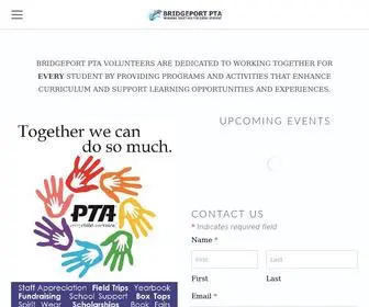 Bridgeportpta.org(BRIDGEPORT PTA) Screenshot