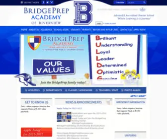 Bridgeprepriverview.com(BridgePrep Academy of Riverview) Screenshot