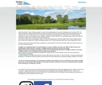 Bridgercreek.com(Bridger Creek Golf Course) Screenshot