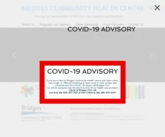 Bridgeschc.ca(Bridges-chc) Screenshot