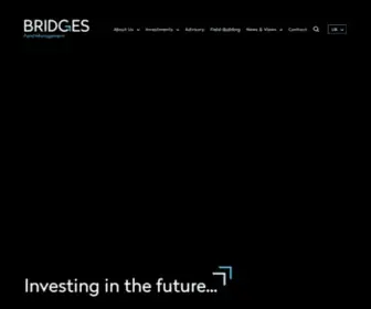 Bridgesfundmanagement.com(Bridges Fund Management) Screenshot
