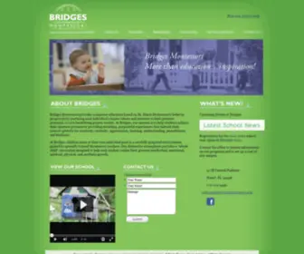 Bridgesmontessori.net(Bridges Montessori School) Screenshot