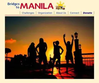 Bridgestomanila.org(Bridges to Manila) Screenshot