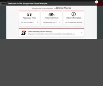 Bridgestone.com(Bridgestone Corporation) Screenshot