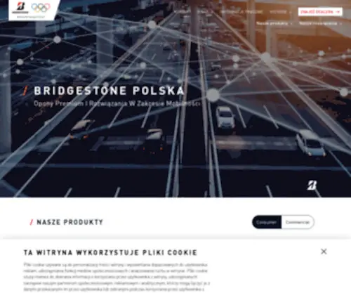 Bridgestone.pl(Opony Premium i Rozwiązania w zakresie mobilności) Screenshot